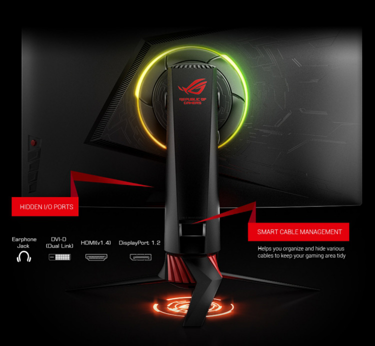 ASUS ROG Strix XG27VQ 27型 VA 曲面電競電腦螢幕