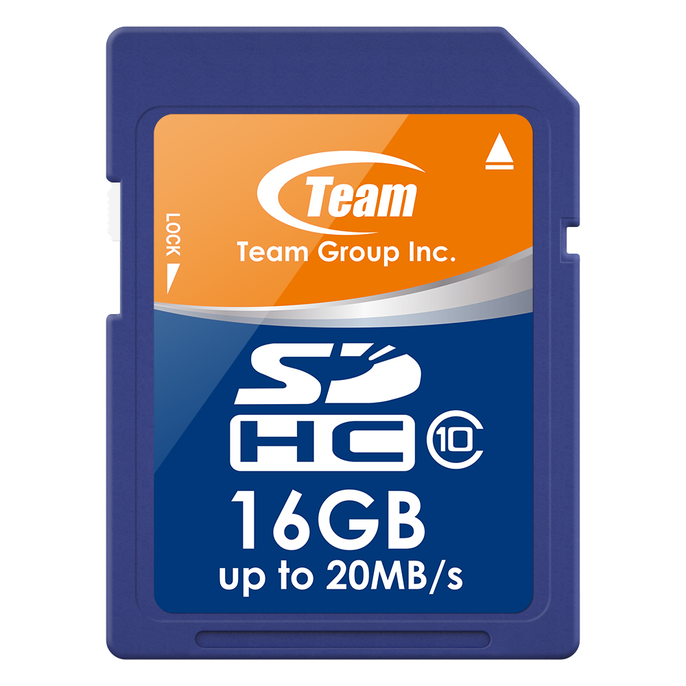 Team 十銓科技 SDHC 16GB Class10記憶卡