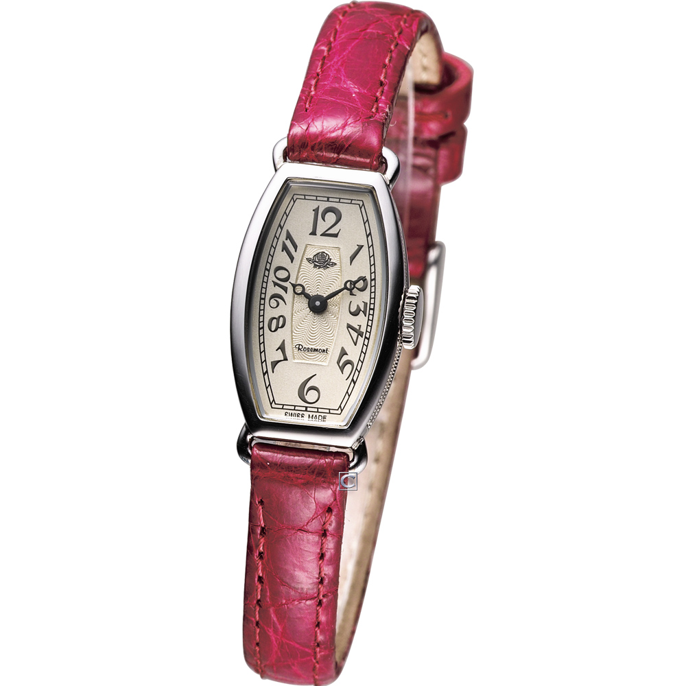 Rosemont 玫瑰公主 時尚古典錶-紅/14mm
