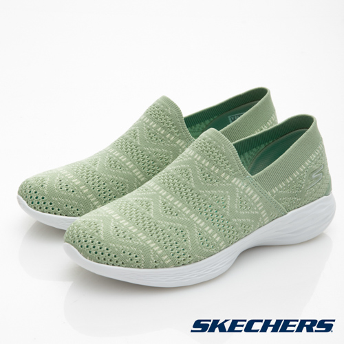 SKECHERS (女) 健走系列 YOU - 14973GRN