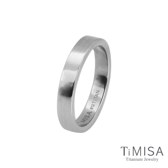 TiMISA 簡約 純鈦戒指