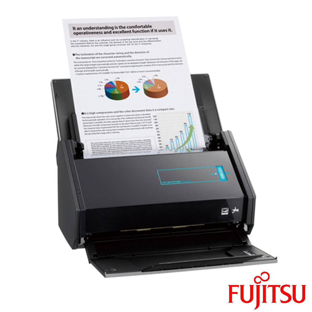 富士通FUJITSU ScanSnap iX500 文件影像掃描器(支援wifi) | 掃描器