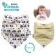 YoDa 和風透氣四層紗扣扣兜-布魯小象(點點米) product thumbnail 1