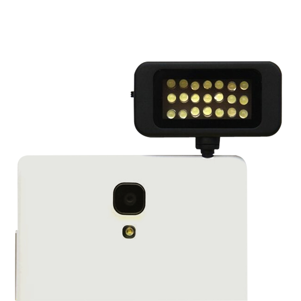 手機平板專用21顆LED補光燈攝影燈