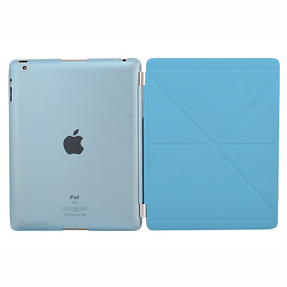 LineQ Apple ipad air 米型折疊皮套