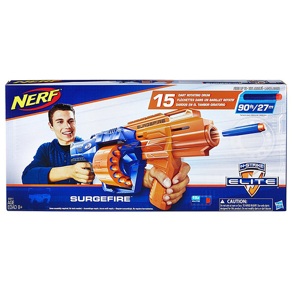 孩之寶Hasbro NERF系列 兒童射擊玩具 菁英系列 火浪衝鋒 E0014