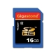 Gigastone SDHC Class10 16G記憶卡(黑金包裝) product thumbnail 1