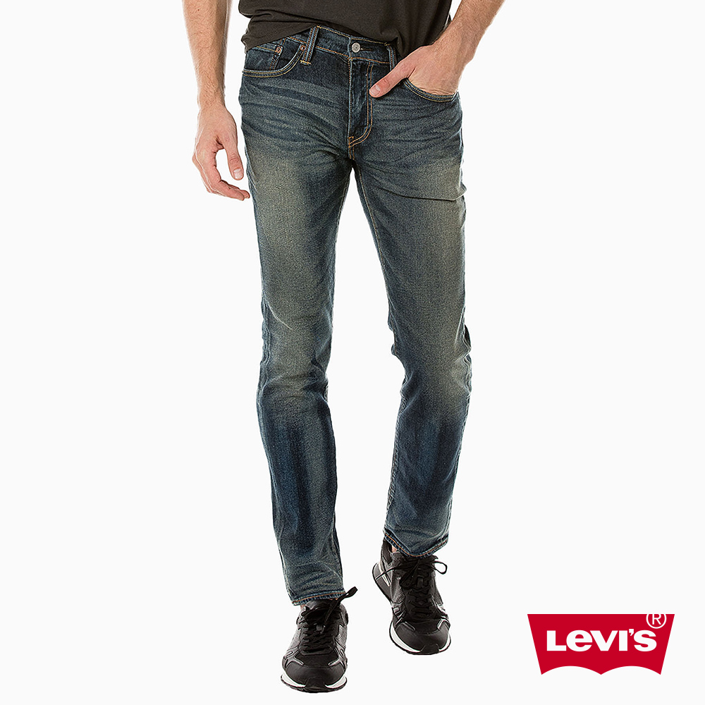 Levis 男款 511 低腰修身窄管牛仔長褲 / 彈性布料