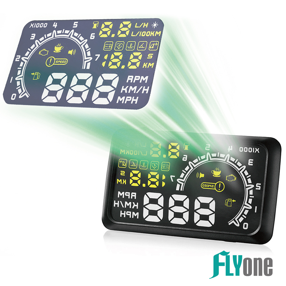 FLYone RM-H2 HUD OBD2 抬頭顯示器-急速配