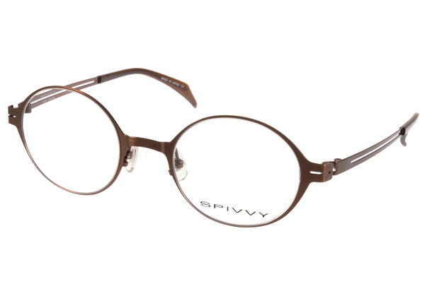 SPIVVY眼鏡 精緻雕琢/棕#SP1177 BR