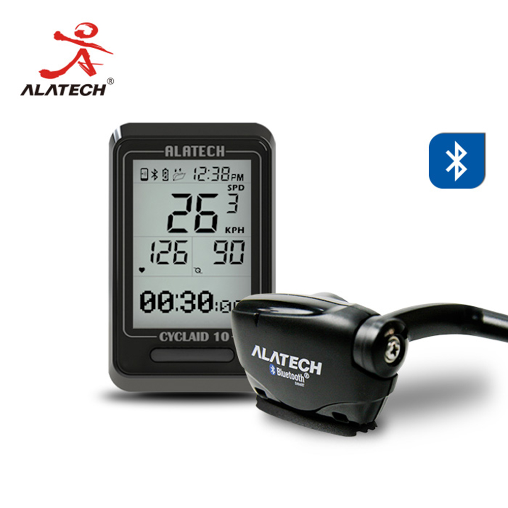 ALATECH 藍牙自行車錶踏頻器超值組 (CB300+SC001)