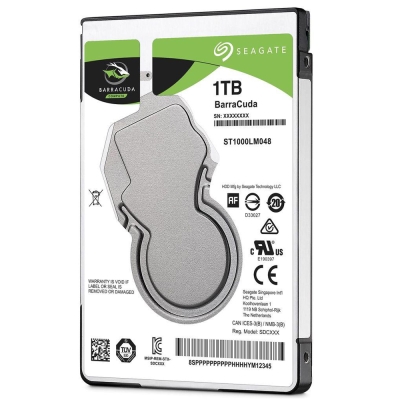 Seagate新梭魚BarraCuda 1TB 2.5吋硬碟