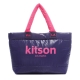 kitson 台灣限定 經典鋪棉托特包-PURPLE x PINK product thumbnail 1