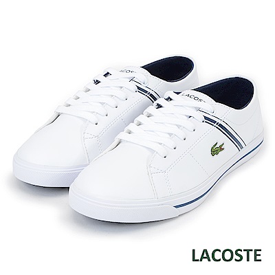 LACOSTE 女用休閒鞋-白