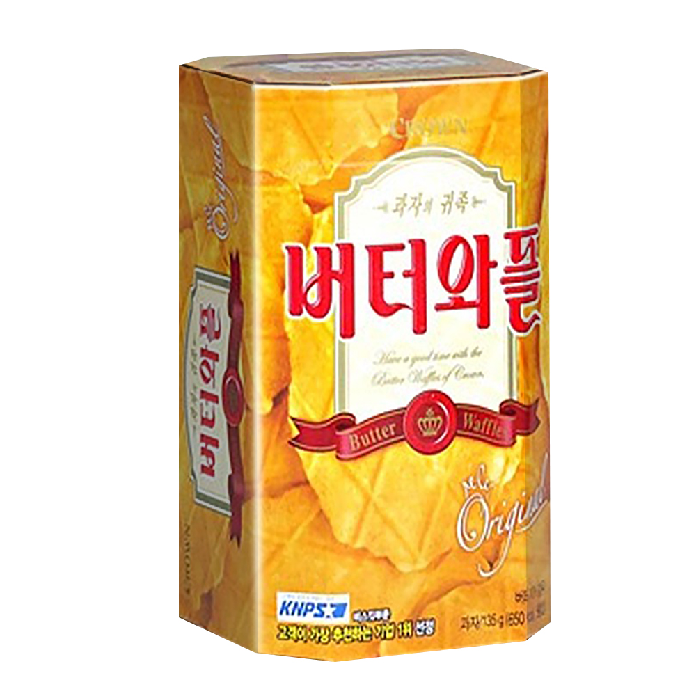 韓國Crown 奶油鬆餅(135g)