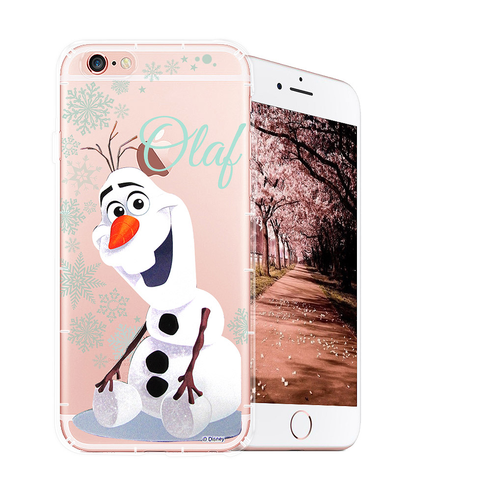 冰雪奇緣展場限定版 iPhone 6s Plus 空壓殼(雪花雪寶)