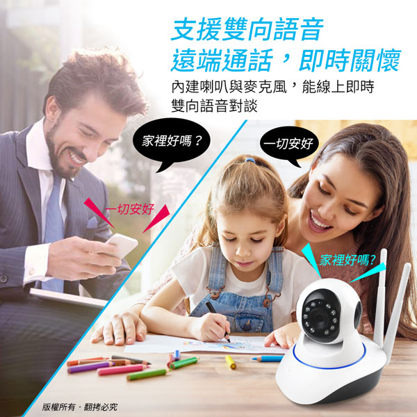 aibo IP100SS 基本版 夜視型無線網路攝影機(100萬畫素/720P解析)