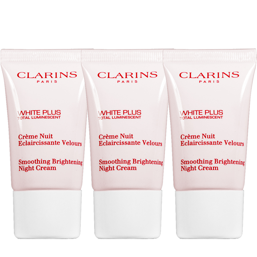 CLARINS 克蘭詩 肌鏡光美白修護晚霜(15ml)*3