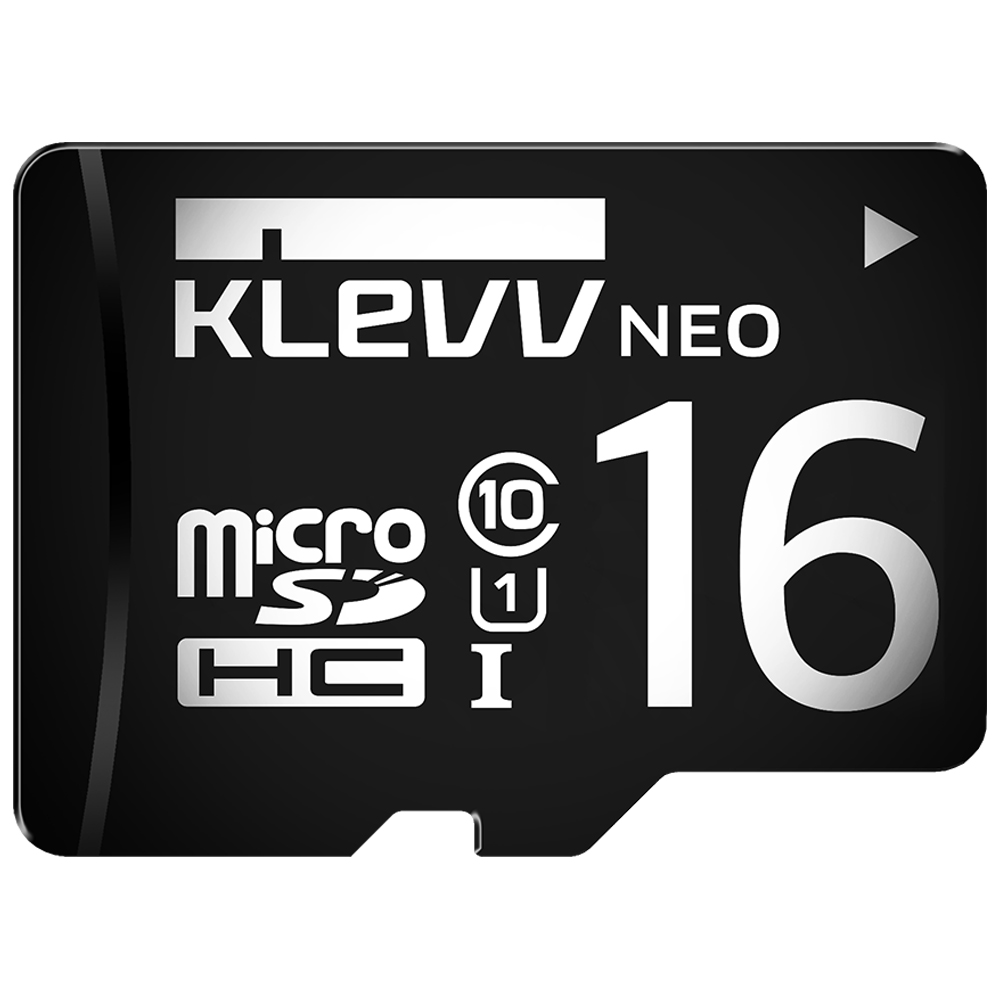 KLEVV 科賦 NEO microSDHC UHS-I 16GB 記憶卡(附轉卡)
