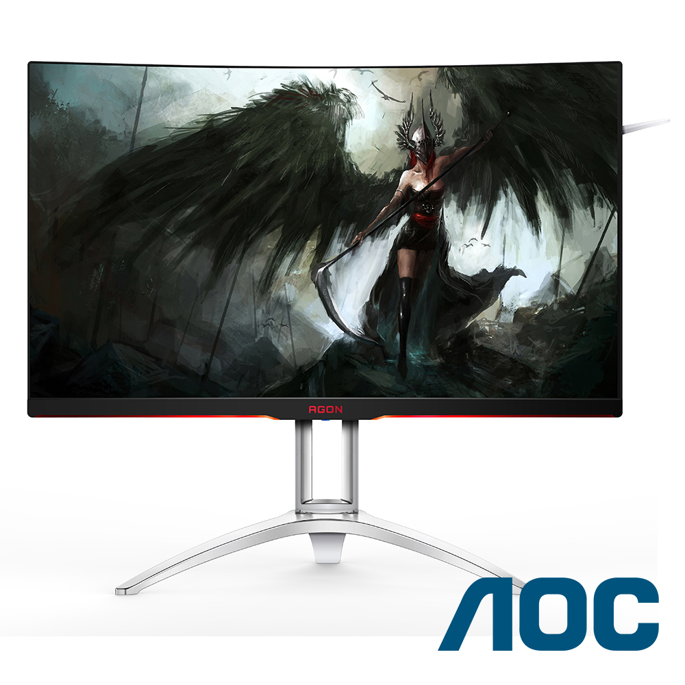 AOC AGON AG322QCX 32型曲面電競電腦螢幕32型螢幕