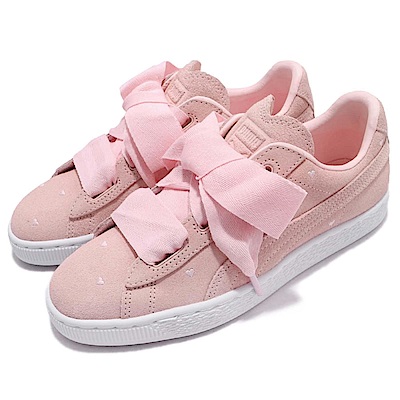 Puma 休閒鞋 Suede Heart JR 女鞋