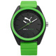 PUMA 活力非凡玩色層次運動橡膠手錶-黑x綠/45mm product thumbnail 1