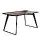 品家居 愛爾蘭4.5尺木紋餐桌(二色可選)-135x80x75cm免組 product thumbnail 1