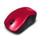 LEXMA M725R 2.4G無線藍光滑鼠-紅 product thumbnail 1