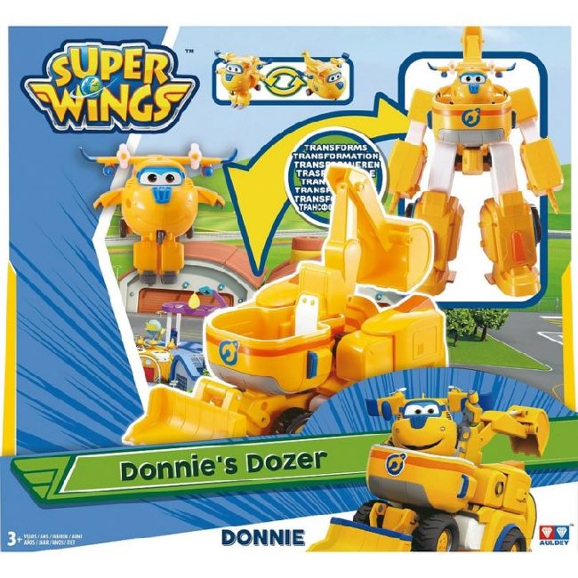 任選 超級飛俠 Super Wings Donnie 多尼合體變形挖土機 AL36357