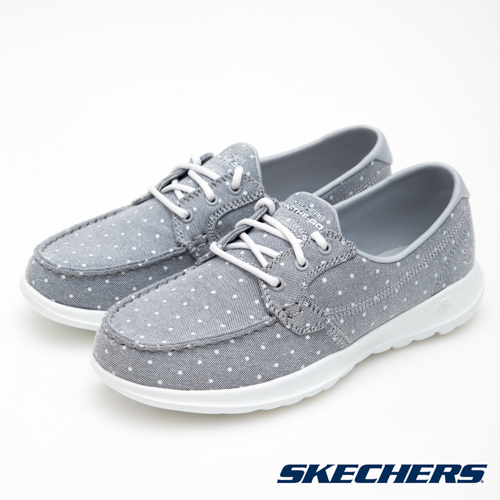 SKECHERS (女) 健走系列GO WALK LITE - 15437GRY