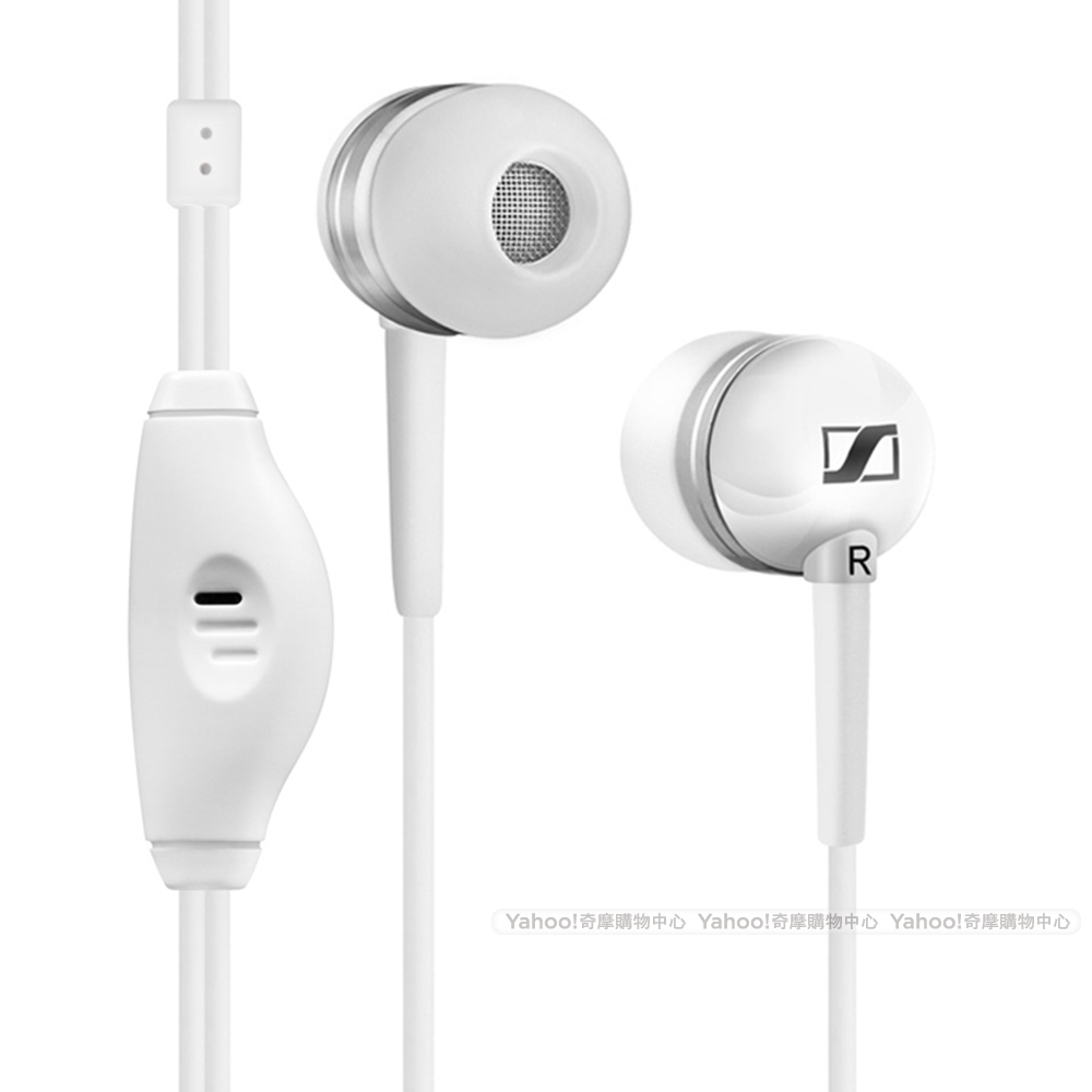 SENNHEISER 聲海 MM50 iPhone 專用耳機 白色版