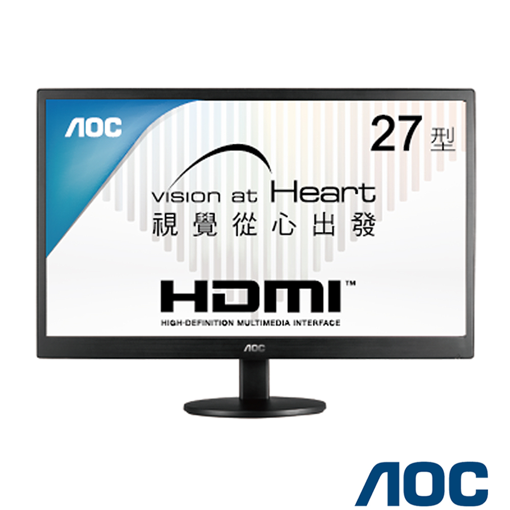 AOC E2770SH 27型 高對比電腦螢幕