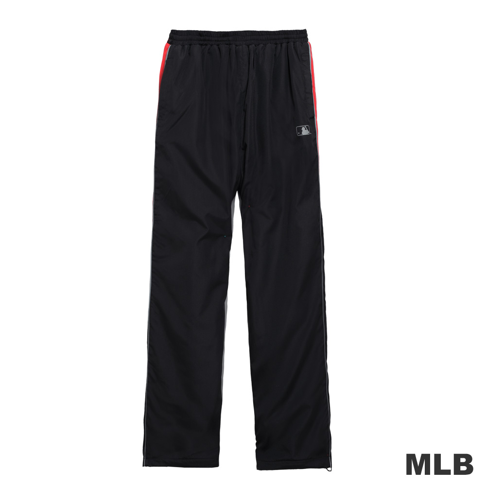 MLB-大聯盟反光條風衣長褲-黑色(男)