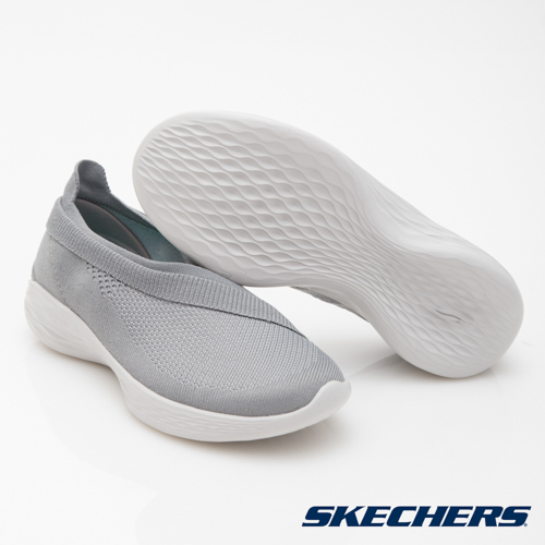 SKECHERS (女) 健走系列 YOU - 14955GRY