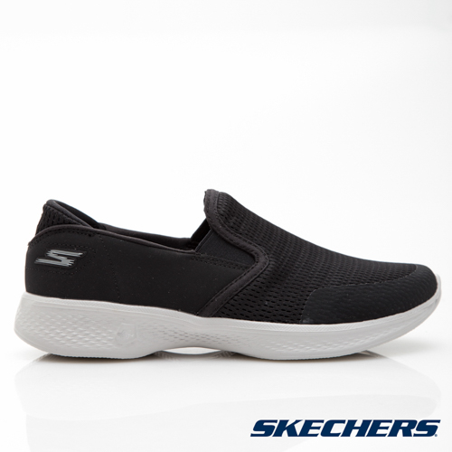 SKECHERS (女) 健走系列GO WALK 4 - 14927BKGY