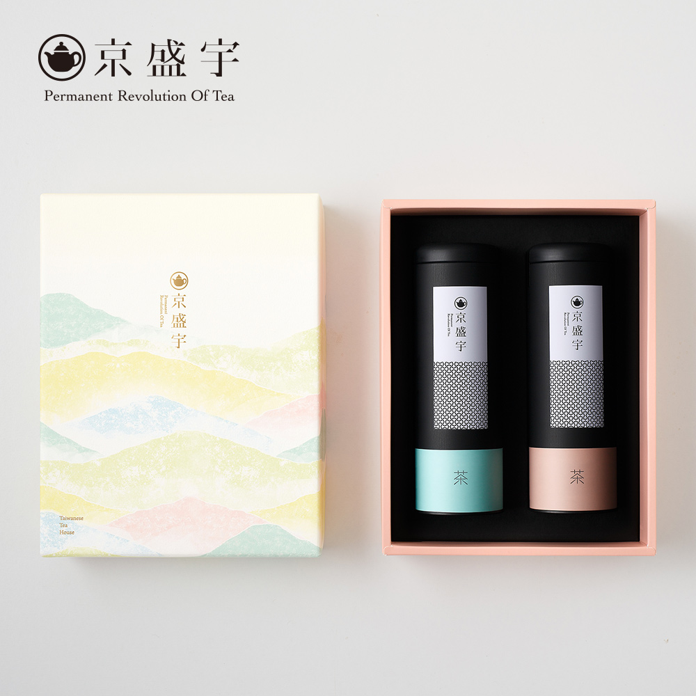 京盛宇 喜沐春光原葉袋茶禮盒(不知春袋茶20入+高山小葉種紅茶袋茶15入)