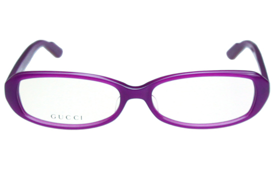 GUCCI-時尚光學眼鏡(紫色／紅色)