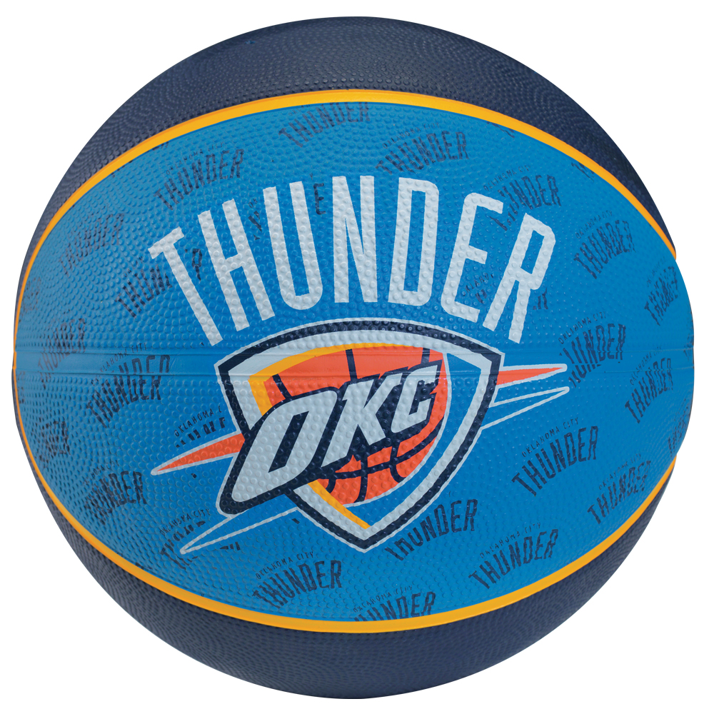 SPALDING NBA 隊徽球 雷霆 Thunder籃球 7號