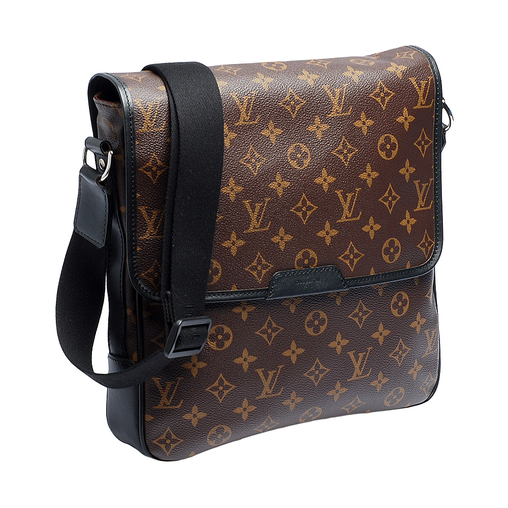 Louis Vuitton Monogram Macassar Bass MM M56715 Brown Cloth ref