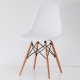 創樂家居 復刻版一體成型造型辦公椅-白色-DIY product thumbnail 1