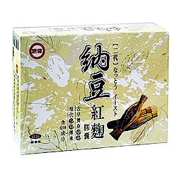 台糖生技 糖健納豆紅麴4盒(60粒/盒)