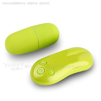 香港Venus-冰淇淋Colors 20頻防水靜音遙控跳蛋-綠 520 情趣用品/成人用品