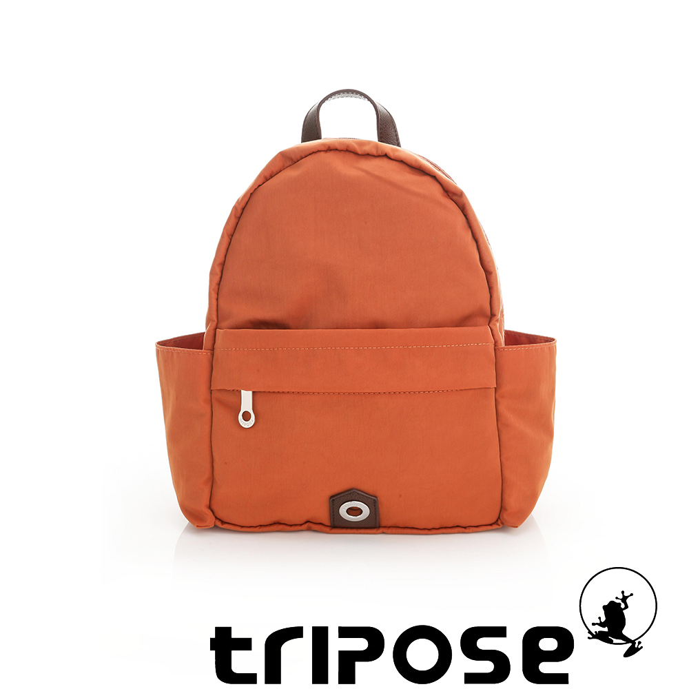 tripose MOVE系列側口收納機能後背包 橘