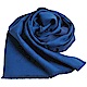 GUCCI SU SOGI 經典GG LOGO羊毛雙面寬版造型圍巾(藍LOGO/孔雀藍底) product thumbnail 1