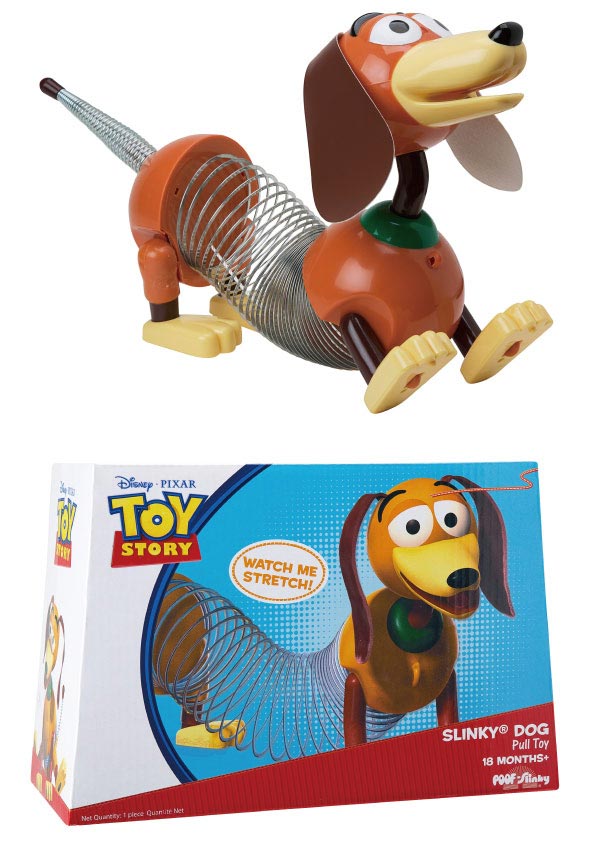 美國Slinky 玩具總動員彈簧狗