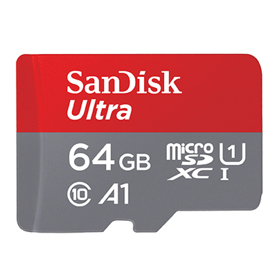SanDisk Ultra microSDXC UHS-I (A1) 64GB記憶卡-公司貨