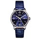DAVOSA Gentlemen 現代經典紳士系列套裝腕錶-藍面/藍色皮帶/40mm product thumbnail 2