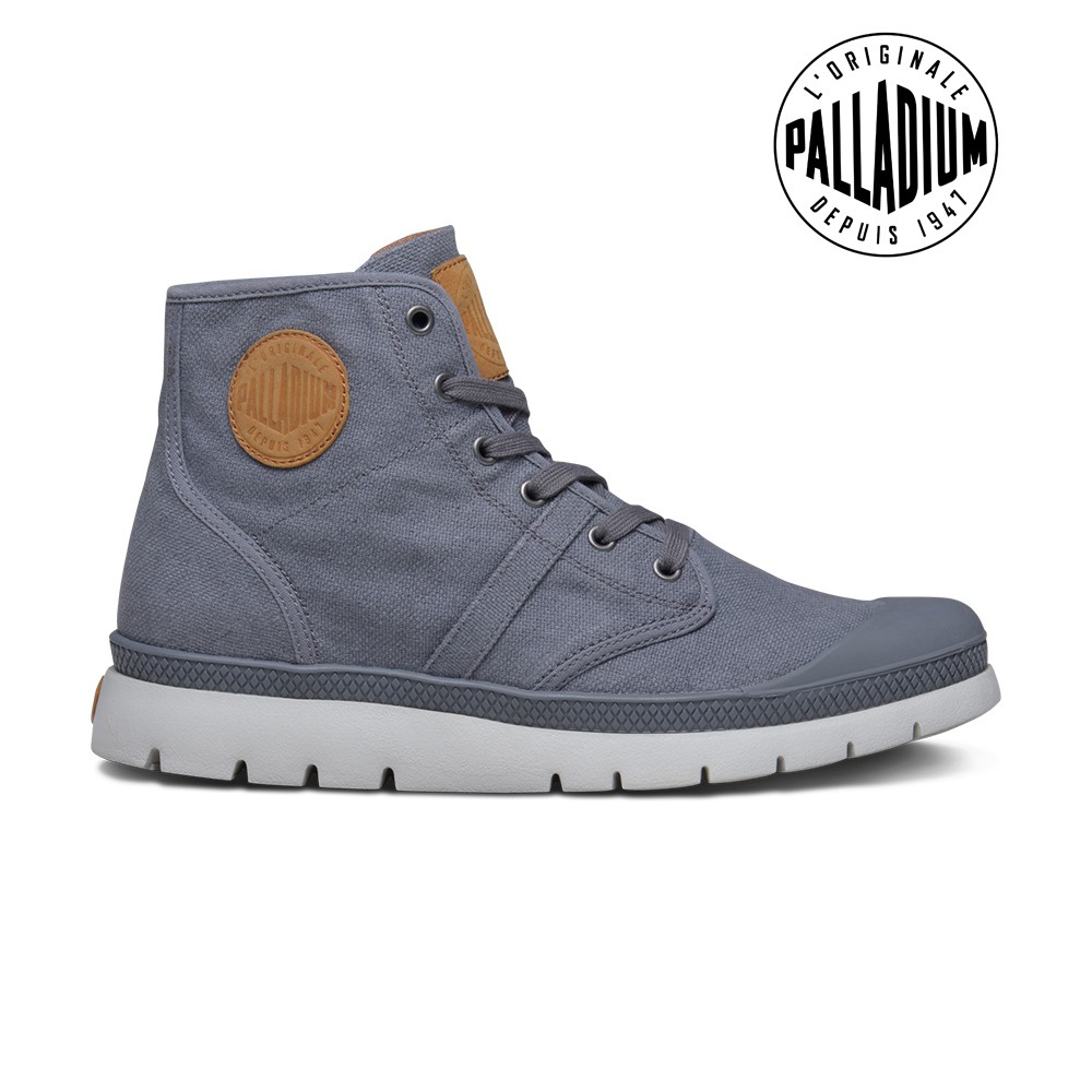 Palladium Pallabrique High LC-男-灰