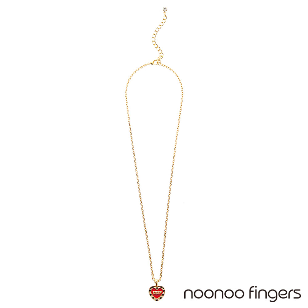 Noonoo Fingers Heart Necklace 愛心 項鍊