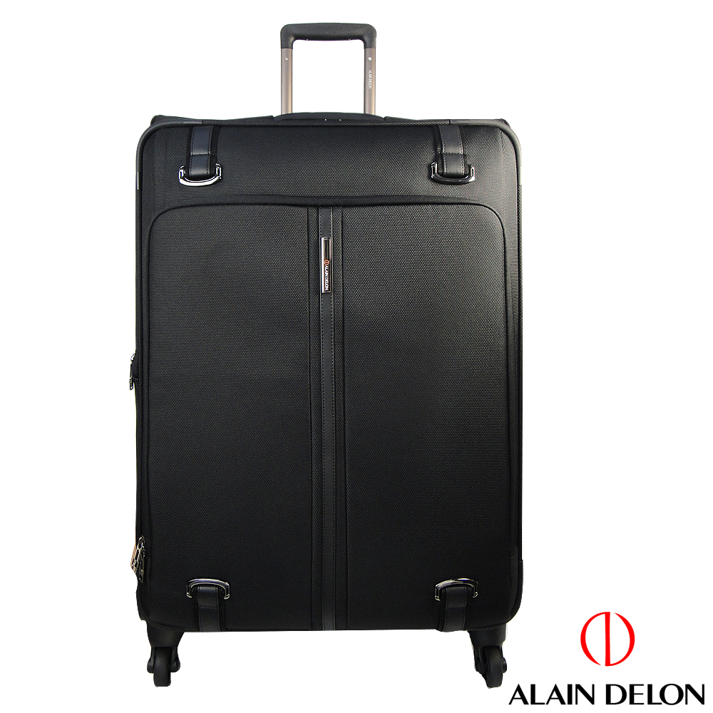 法國【ALAIN DELON】28吋時尚商務系列旅行箱 (時尚黑)